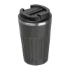 Venice duplafalú termosz, 400 ml (ø 8,8 x 15,5 cm, Sötétszürke)