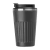 Venice duplafalú termosz, 400 ml (ø 8,8 x 15,5 cm, Sötétszürke)