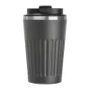Venice duplafalú termosz, 400 ml (ø 8,8 x 15,5 cm, Sötétszürke)