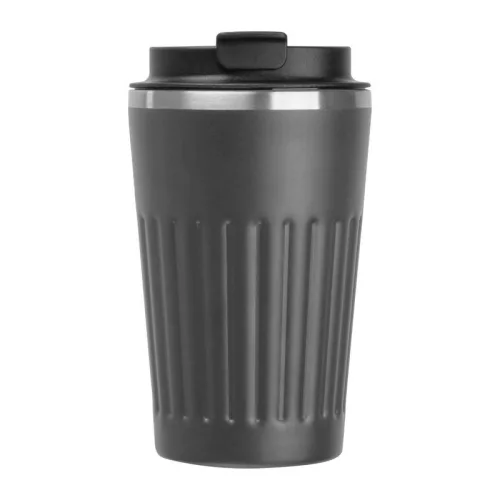 Venice duplafalú termosz, 400 ml (ø 8,8 x 15,5 cm, Sötétszürke)