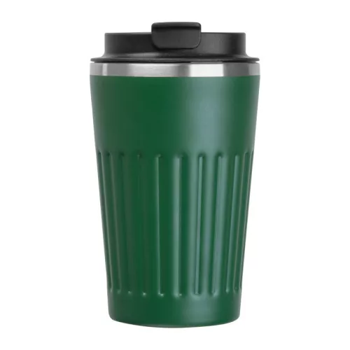 Venice duplafalú termosz, 400 ml (ø 8,8 x 15,5 cm, Sötétzöld)