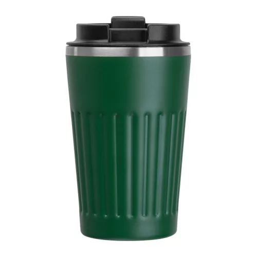 Venice duplafalú termosz, 400 ml (ø 8,8 x 15,5 cm, Sötétzöld)