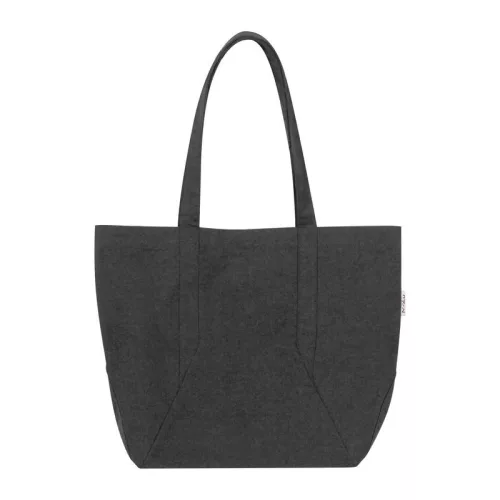 Santa Luzia bevásárlótáska, 380 g/m² (Fekete)