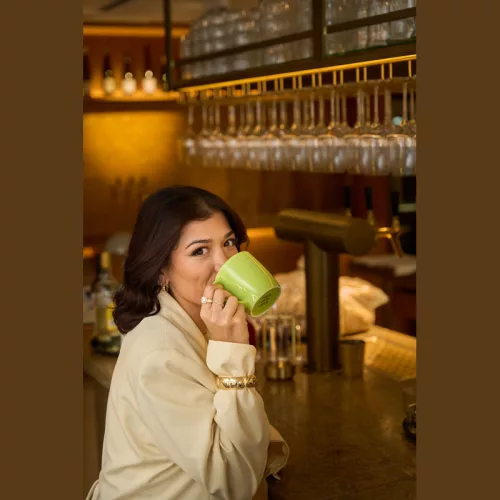 Martinez kerámia bögre, 300 ml (ø 9 × 8,5 cm, Világos Zöld)