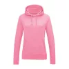 WOMEN'S COLLEGE HOODIE (S, Candyfloss Pink)