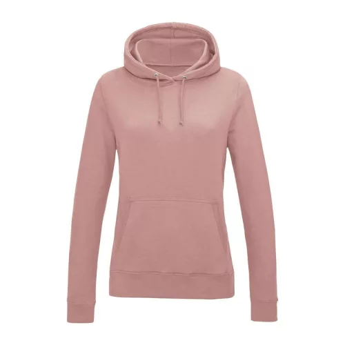 WOMEN'S COLLEGE HOODIE (2XL, Dusty Pink)