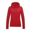 WOMEN'S COLLEGE HOODIE (S, Fire Red)
