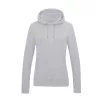 WOMEN'S COLLEGE HOODIE (L, Heather Grey)