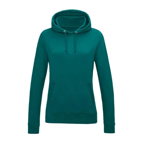 WOMEN'S COLLEGE HOODIE (2XL, Jade)