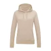 WOMEN'S COLLEGE HOODIE (XS, Nude)