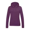 WOMEN'S COLLEGE HOODIE (2XL, Plum)