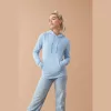 WOMEN'S COLLEGE HOODIE (2XL, Purple)