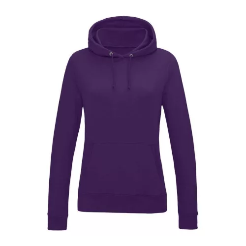 WOMEN'S COLLEGE HOODIE (S, Purple)