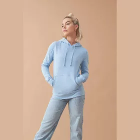 WOMEN'S COLLEGE HOODIE (XS, Storm Grey)