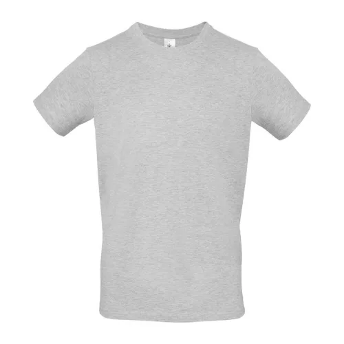 B&C #E150 UNISEX T-SHIRT (2XL, Ash)