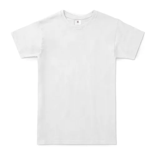 B&C #E150 UNISEX T-SHIRT (2XL, Ash)