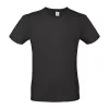 B&C #E150 UNISEX T-SHIRT (M, Black)