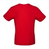 B&C #E150 UNISEX T-SHIRT (XS, Red)