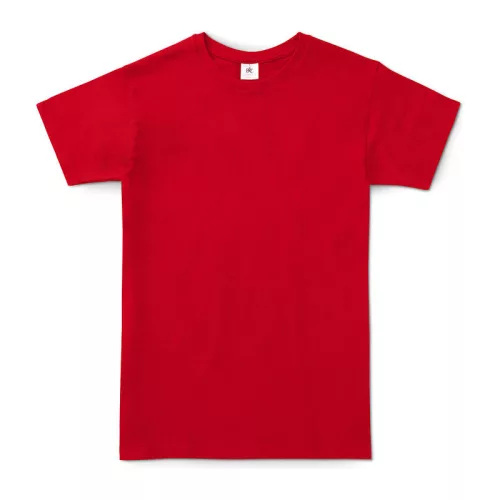 B&C #E150 UNISEX T-SHIRT (5XL, Red)