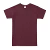 B&C #E150 UNISEX T-SHIRT (L, Burgundy)