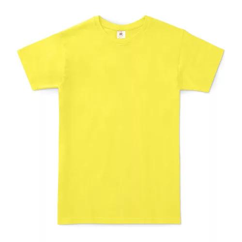 B&C #E150 UNISEX T-SHIRT (L, Solar Yellow)
