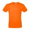 B&C #E150 UNISEX T-SHIRT (M, Orange)