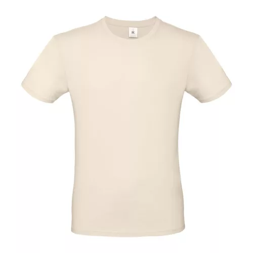 B&C #E150 UNISEX T-SHIRT (XL, Natural)