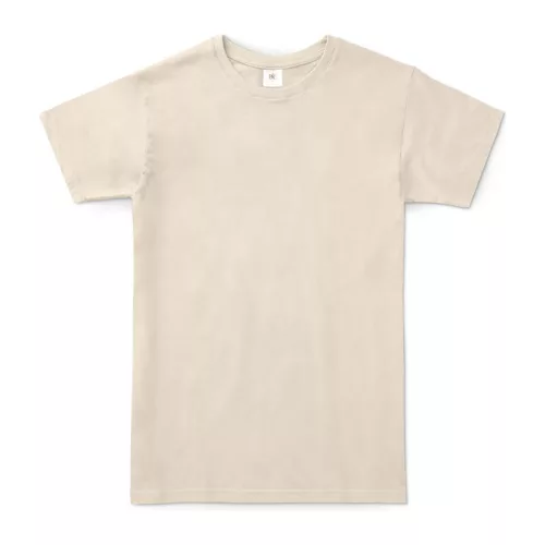 B&C #E150 UNISEX T-SHIRT (XL, Natural)