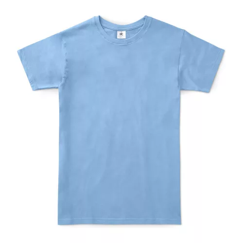 B&C #E150 UNISEX T-SHIRT (L, Sky Blue)