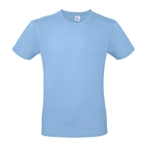 B&C #E150 UNISEX T-SHIRT (2XL, Sky Blue)