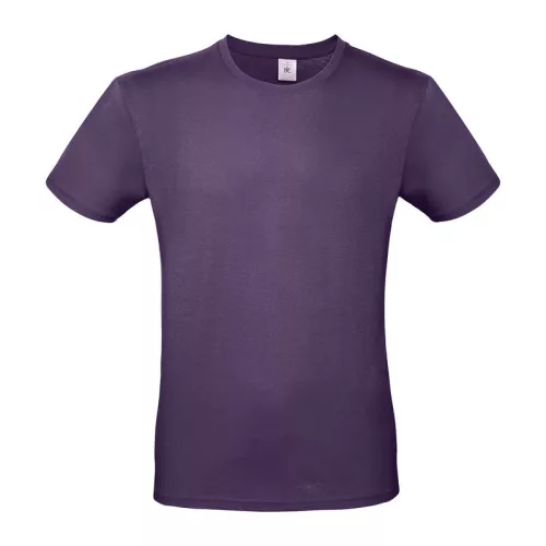 B&C #E150 UNISEX T-SHIRT (M, Radiant Purple)