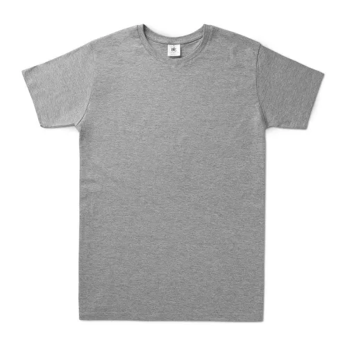 B&C #E150 UNISEX T-SHIRT (2XL, Sport Grey)
