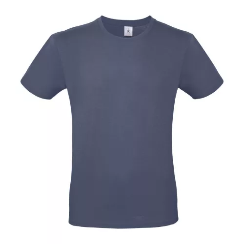 B&C #E150 UNISEX T-SHIRT (L, Denim)
