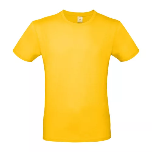 B&C #E150 UNISEX T-SHIRT (S, Gold)