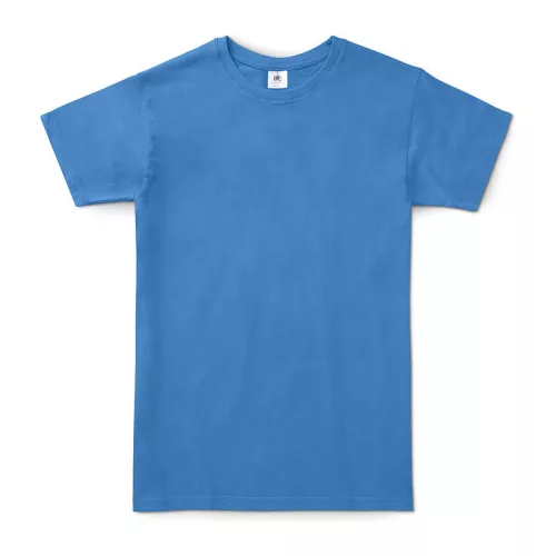 B&C #E150 UNISEX T-SHIRT (2XL, Azure)