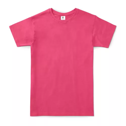 B&C #E150 UNISEX T-SHIRT (3XL, Fuchsia)