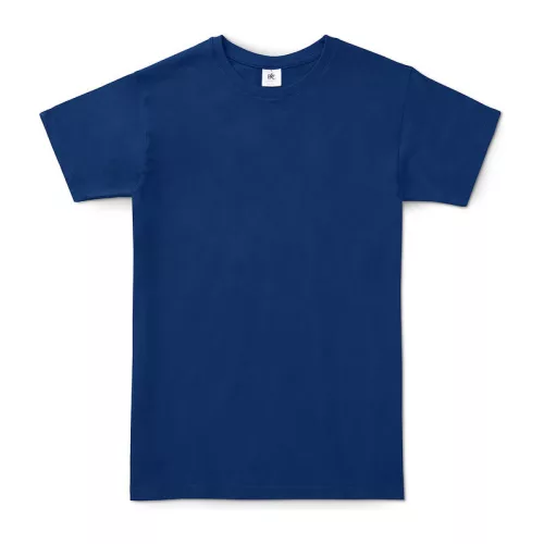 B&C #E150 UNISEX T-SHIRT (XS, Electric Blue)