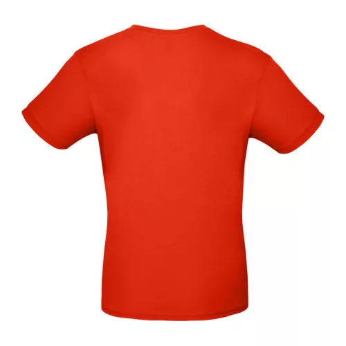 B&C #E150 UNISEX T-SHIRT (2XL, Fire Red)