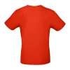 B&C #E150 UNISEX T-SHIRT (3XL, Fire Red)