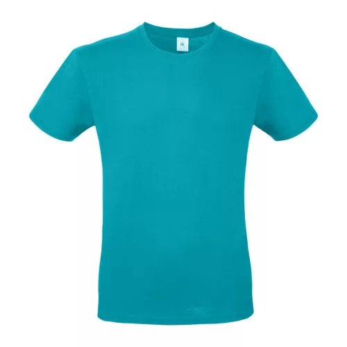 B&C #E150 UNISEX T-SHIRT (XS, Real Turquoise)