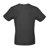 B&C #E150 UNISEX T-SHIRT (2XL, Used Black)