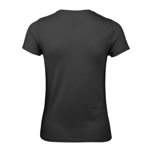 B&C #E150 WOMEN T-SHIRT (3XL, Black)