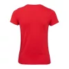 B&C #E150 WOMEN T-SHIRT (L, Red)