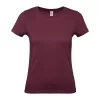B&C #E150 WOMEN T-SHIRT (XL, Burgundy)