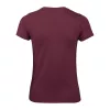 B&C #E150 WOMEN T-SHIRT (XL, Burgundy)