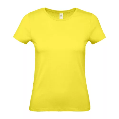 B&C #E150 WOMEN T-SHIRT (2XL, Solar Yellow)