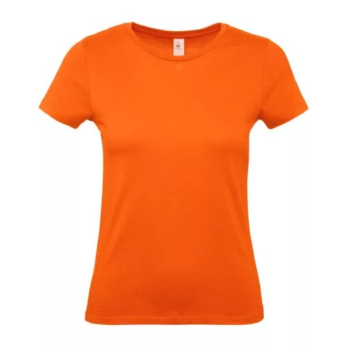 B&C #E150 WOMEN T-SHIRT (M, Orange)