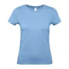 B&C #E150 WOMEN T-SHIRT (2XL, Sky Blue)