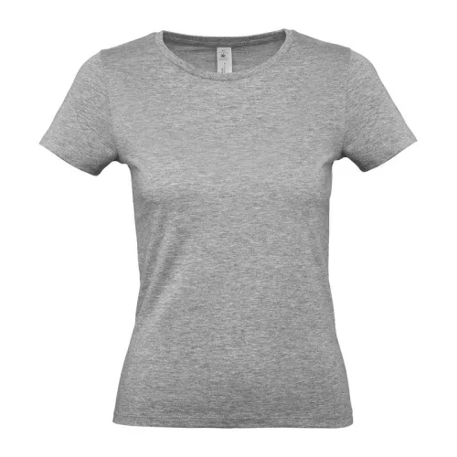 B&C #E150 WOMEN T-SHIRT (M, Sport Grey)