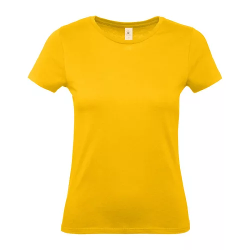 B&C #E150 WOMEN T-SHIRT (XS, Gold)